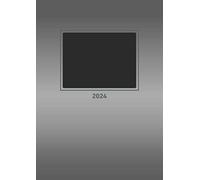 Photo Craft Calendar Silver 2024 - 21 x 29.7 - Do It Yourself Calendar A4 - Dated - Creative Calendar - Photo Calendar - Alpha Edition