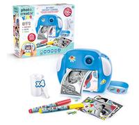 Photo Creator Kids Instant Camera Blue, Digital Camera with Built-In Printer, 250+ Prints, Rechargeable