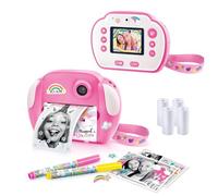 Photo Creator My First Instant Print Camera - 12MP Kids Digital Camera with Inkless Thermal Printing, Stickers & Markers | Rechargeable Creative Gift for Girls & Boys Ages 5+