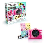 Photo Creator Pop Colour Camera Pink - Kids Digital Camera with Photo & Video, Colour Effects & Filters | Compact Creative Camera | Gift for Girls Age 6+