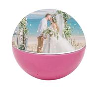 Photo Crystal Ball - Video Display Device, Digital Speaker Gadget, Interactive Multimedia Sphere, Long Lasting Electronics, Crystal Ball for Christmas, Birthday, Desk, Table, Family, Home, Bedroom