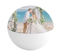 Photo Display with Ball - Digital Memory Speaker 2.7 Inch | Birthday for Home Table, Christmas Family Bedroom, Custom Video Player