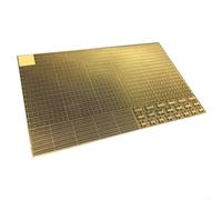 Photo-Etched PE Handrail and Ladder Railing for 1/700 Warship Model Ship,Copper Gold Tone CYPE005