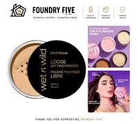 Photo Focus Loose Setting Powder, 20g - Matte, Glare-Free Finish in Banana