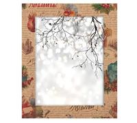 Photo Frame 11x14inch,Vintage Christmas Letter Xmas Santa Claus Wooden Picture Frames Display Wall and Tabletop for Living room Bedroom Office Decor