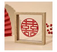 Photo Frame, 2-Sided Specimen Display for Portraits, Suitable for Paper-Cuts and Printing, 10 inches