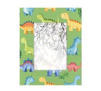 Photo Frame 5x7inch,Cute Cartoon Dinosaurs Wooden Picture Frames Display Wall and Tabletop for Living room Bedroom Office Decor