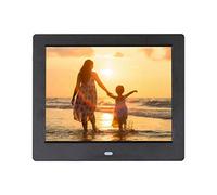 Photo Frame 8 In High-Definition Digital Ultra-Thin Led Electronic Photo Album Video Player Electronic Commercial Advertising Machine Black/White (Black)