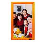 Photo Frame Classic Digital Photo Frame, 23.8-Inch Digital Photo Frame Wi-Fi Enabled, Cloud Storage, 16Gb Internal Memory With Picture, Music And Video Functions, Etc. Di,Wood Color