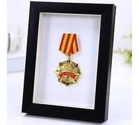Photo Frame Collection Display Frame Multiple Pictures Medal Marathon Title Holder Military/War/Sports Medal Keepsake Storage Box
