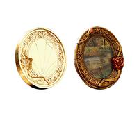 Photo Frame Fire Lacquer Seals 25-30mm 3D Embossed Sealing Wax Printhead Brass Retro DIY Craft Decor Tool for Wedding Invitation (Broken)