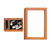 Photo Frame for Storage - 17 x 3 x 22 cm, Compact Safe, Sturdy Wooden Frame, Anti-Theft Style with Secure Space | Perfect for Cash, Documents, Currency, Home, Office, Indoor
