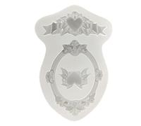 Photo Frame Heart Keychain Pendant Resin Molds Slilcone Picture UV Molds Jewelry Making Tools Art Craft Epoxy Mold