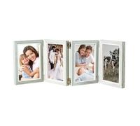 Photo Frame | Hinged Picture Frame, Hinged Folding Wood Picture Frame 6/7/8 Inches, Standing Photo Frame Triple/quadruple, Desktop Photo Collage Picture Frames For Wedding Family Decoration