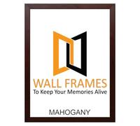 Photo Frame Mahogany 850mm x 200mm Photo Picture Frame Real Wood Poster Glass WALL FRAMES TO KEEP YOUR MEMORIES ALIVE