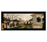 Photo Frame OAK 65.5cm x 16cm Photo Picture Frame Real Wood Poster Glass WALL FRAMES TO KEEP YOUR MEMORIES ALIVE