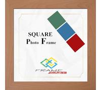 Photo Frame Picture Frame All Square Sizes Frames Black White Oak Frames (Beech, 8" x 8")