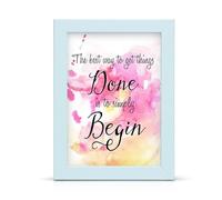 Photo Frame Picture Frame Wood Wooden Effect (A3 (420x297) mm, White)