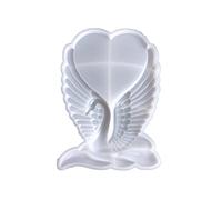 Photo Frame Resin Mold Photos Display Tool Silicone Swan-Wings Picture Epoxy Casting Home Decor Gift Photo Resin Craft Swan-Wings