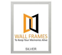 Photo Frame Silver 500mm x 400mm Photo Picture Frame Real Wood Poster Acrylic Glass WALL FRAMES TO KEEP YOUR MEMORIES ALIVE