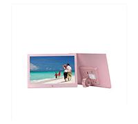 Photo Frame Smart Digital Photo Frame Picture Movie Set-Up Player High-Definition Music Display Wedding Advertising Machine Digital Frame,Rose Gold-12 inches