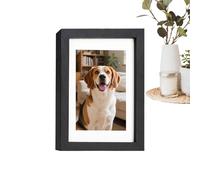 Photo Frame with Storage, Acrylic 4" | Large Hidden Portable 185G Secret Compartment, This Secure Photo Holder Provides Discreet Location for Keys