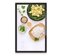 Photo Frames 15.6-Inch Widescreen 16:9 High-Definition Advertising Player Supports 1080P High-Definition Video Black Tempered Glass + National Standard Wall-Mou