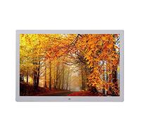 Photo Frames 17.1 Inch Metal Large Screen Electronic Photo Album 1080P Video Advertising Machine Automatic Play Picture/Music/Video Resolution 1440 * 900,C
