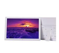 Photo Frames 17-Inch Electronic Photo Album Multimedia Player Elevator Wall Advertising Machine Large Screen Resolution 1440 * 900,White