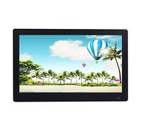 Photo Frames 17 Inch Hd Electronic Album Wall-Mounted Advertising Machine 1080P Hd Video Player Can Be Transverse/Vertical Resolution 1440 * 900,Black