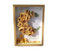 Photo Frames Depth 5cm DIY Wooden Photo Frame For Displaying Three-Dimensional Works Wood Picture Decor(Wood color,7inch 12.7x17.8cm)