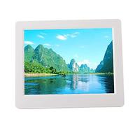 Photo Frames Fashion Black/Pearl White 8 Inch Hd Home Video Player Multi-Function Advertising Machine Resolution 1024 * 800,White