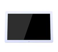 Photo Frames High-Definition 17 Inch Electronic Photo Album Home High-Definition Multi-Function Photo Player Set-Up Album Display Rack Electronic Shopping Mall,White