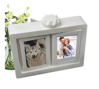 Photo Frames - Swivel Frame for Photos, Rotating Stand for 12 Pictures, Table Decoration Bedroom Living Room Gift for Couple Fathers Day