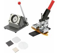 Photo Magnet Press and Metal Fridge Photo Machine With 1000 Sets Of Materials For Decorating Refrigerator for DIY Crafts On An Iron Surface