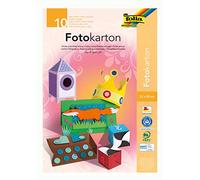 Photo Mounting Board 22 x 32 cm 10 Sheets Assorted Colours