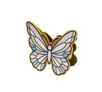 Photo Note Holder Stand Butterfly Metal Card Clip for Table, A