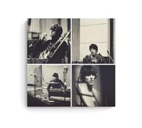 Photo of The Beatles Recording An Album Poster Decorative Painting Canvas Wall Art Living Room Poster Bedroom Painting Wall Art Picture Print Modern Family Room Decor 16 x 16 inches (40 x 40 cm)