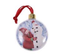 Photo Ornament - Personalized Christmas Photo Frame Ornament, Unique Personalized Christmas Tree Decoration | Picture Frame Ornament For Family Memorabilia, Christmas Decoration Pe