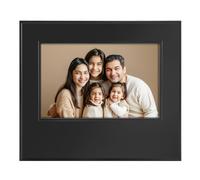 Photo Picture Frame 30S Voice Recordable 6x4 Tabletop & Wall Mount Black Photo Frame Gift for Him Her Mum Mothers Day Wedding Graduation Christmas Valentines Grandparents