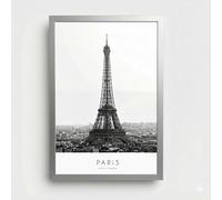 Photo Picture Frames Black White Oak Colour, Modern Range, Various Sizes A1 A2 A3 A4, Silver, 6"x4" (15.2 x 10.2cm)