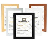 Photo/Picture/Poster/Frames (Black, White, Silver, Oak, Walnut) Various Sizes e.g. A1, A2, A3, A4, A5, A6, 6x4, 7x5, 8x6, 9x6 (Walnut, 8 x 8 inch)