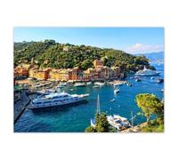 Photo Picture Poster Wall Art Decor 100x70cm Beautiful yachts in Liguria Italy No. H10745Z_PL1Z