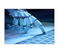 Photo Picture Poster Wall Art Decor 21.00x14.80cm Artificial intelligence - School theme No. H10620Z_PL1A5