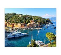 Photo Picture Poster Wall Art Decor 40x30cm Beautiful yachts in Liguria Italy No. H10745Z_PL1A