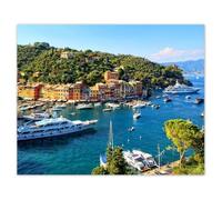 Photo Picture Poster Wall Art Decor 50x40cm Beautiful yachts in Liguria Italy No. H10745Z_PL1R