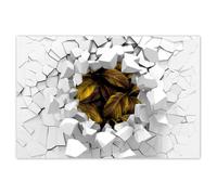 Photo Picture Poster Wall Art Decor 90x60cm Beautiful honey-colored leaves No. H10694M_WDPL1L