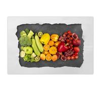 Photo Picture Poster Wall Art Decor 90x60cm Fruit and vegetable colorful madness No. H10731M_WFPL1L