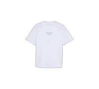 Photo Print Relaxed T-Shirt Tom Tailor Denim Blanc XL