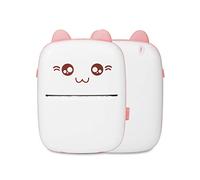 Photo Printer,Mini Photo Printer for Bluetooth Wireless High Resolution Peripage Pocket Mobile Phone (Pink)
